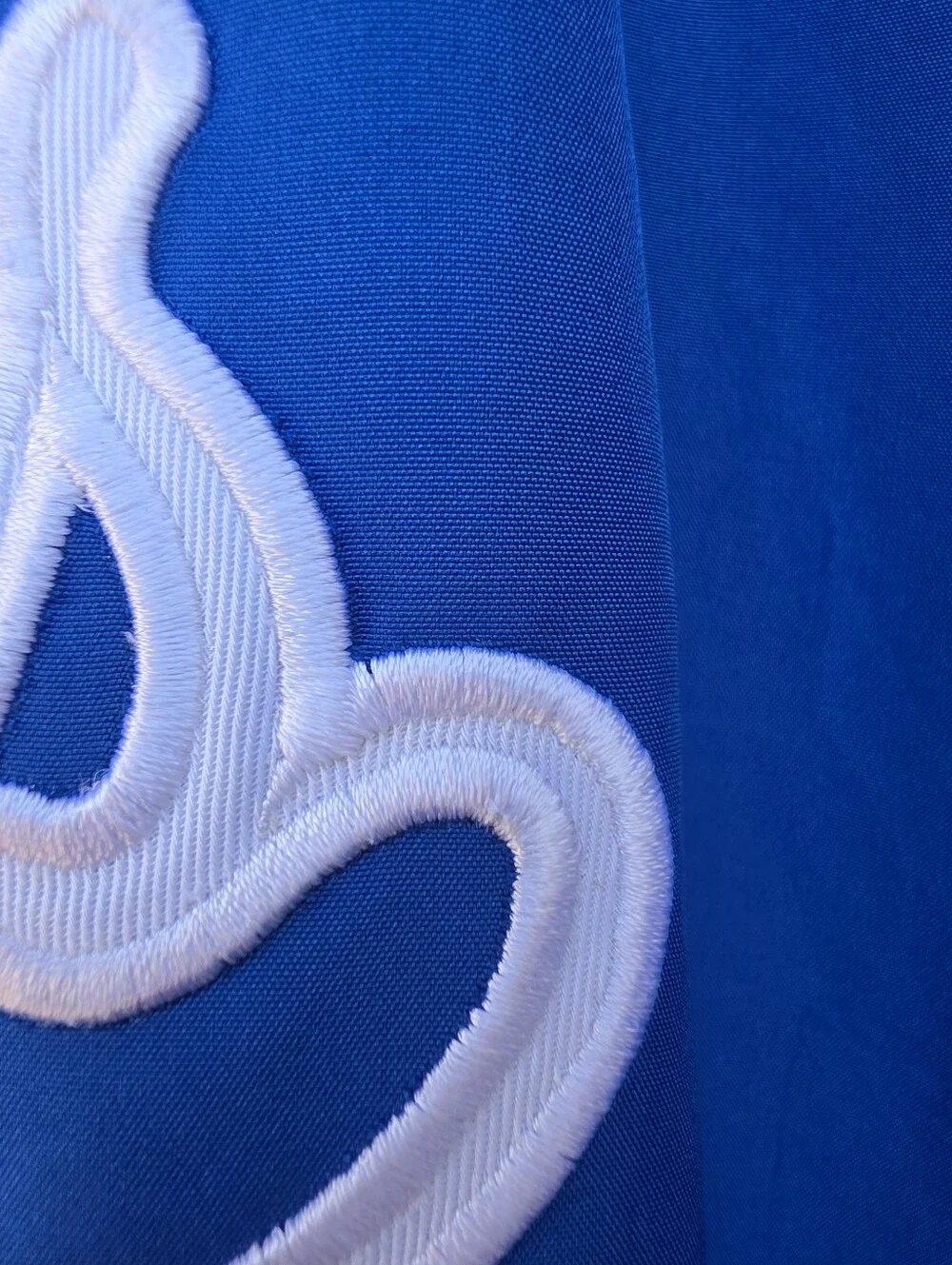 Vintage Nike Team MLB Los Angeles Dodgers Pullover Windbreaker Jacket Blue Mens